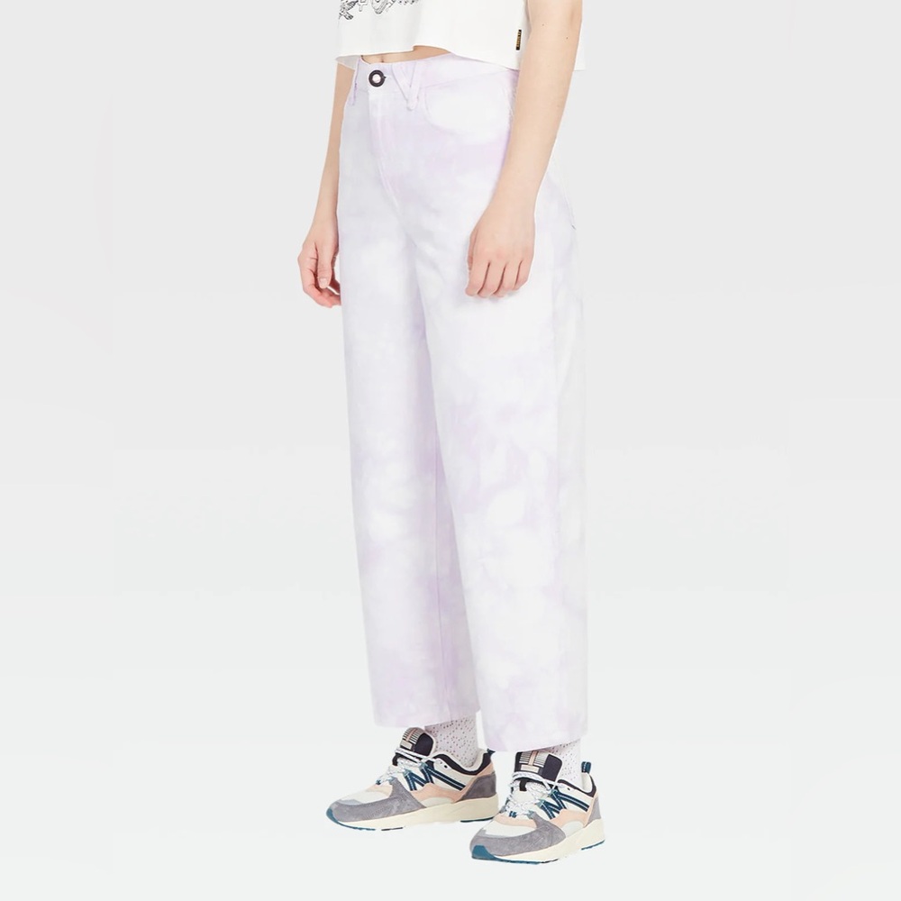 NWT Volcom WEELLOW JEANS - LIGHT ORCHID - Size 27